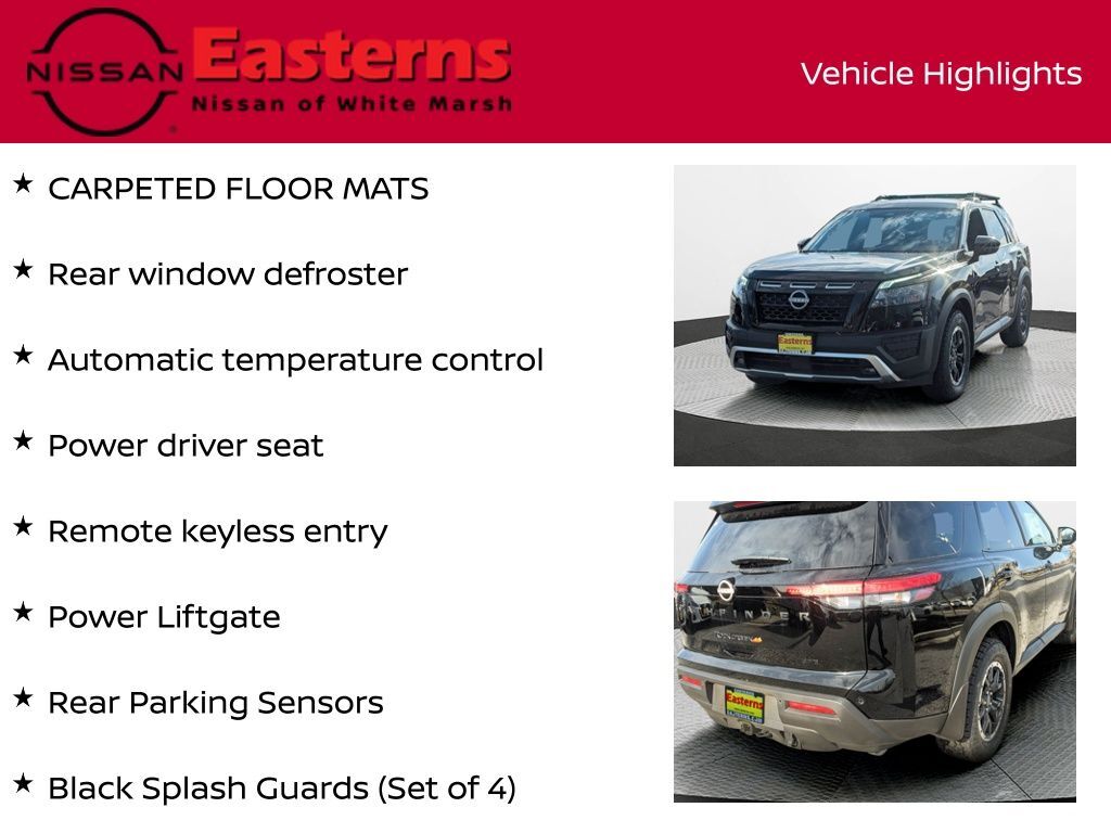 2025 Nissan Pathfinder Rock Creek White Marsh MD