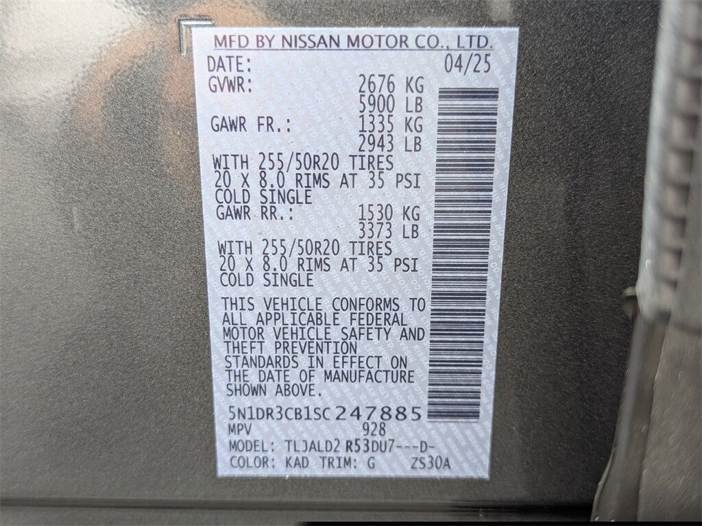 2025 Nissan Pathfinder SL Kennesaw GA