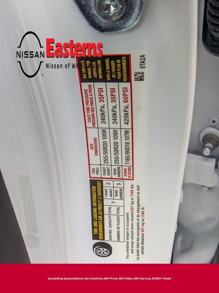 2025 Nissan Pathfinder SL White Marsh MD