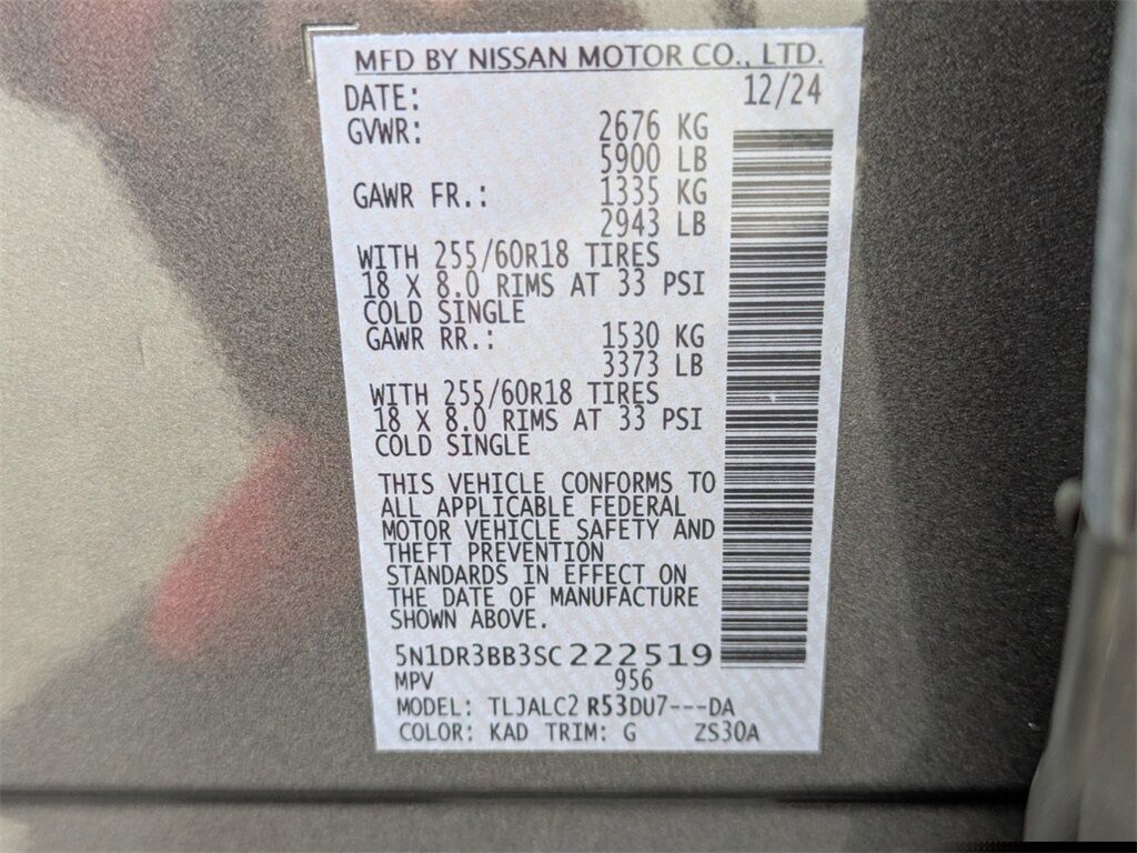 2025 Nissan Pathfinder SV Kennesaw GA