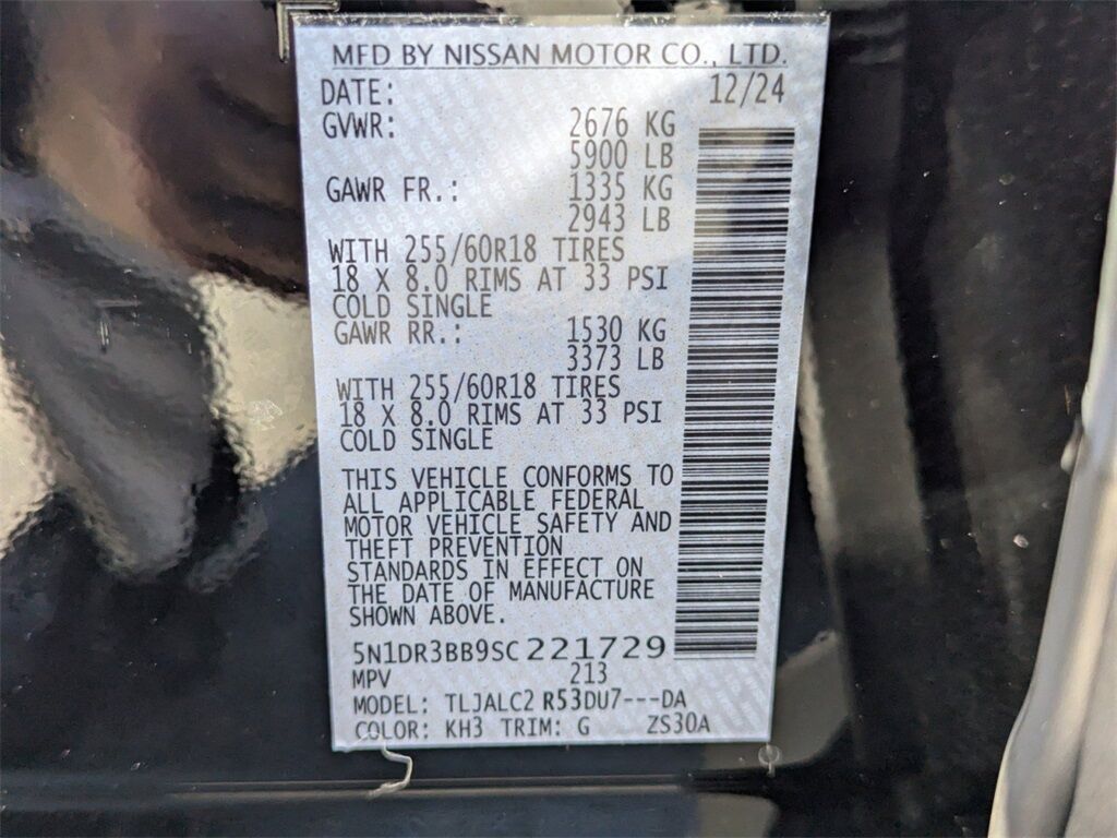 2025 Nissan Pathfinder SV Kennesaw GA