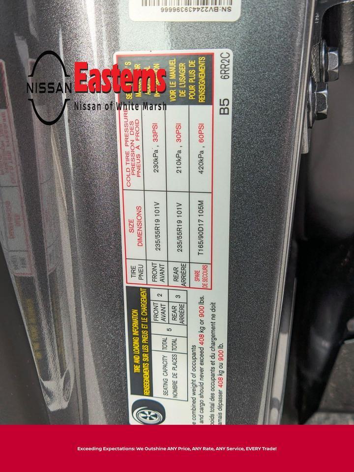 2025 Nissan Rogue Platinum White Marsh MD