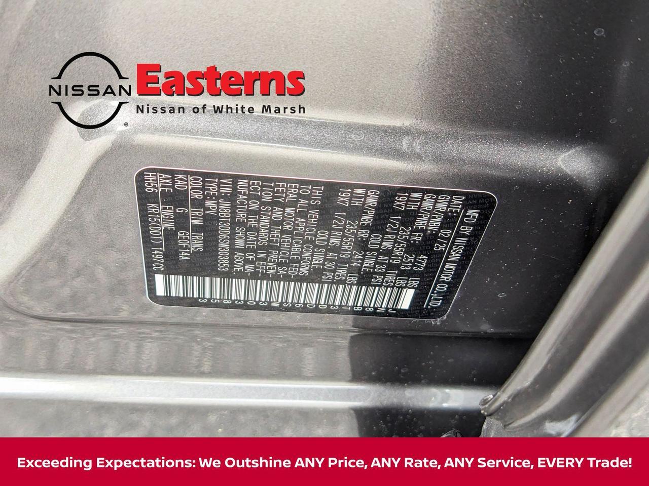 2025 Nissan Rogue Platinum White Marsh MD