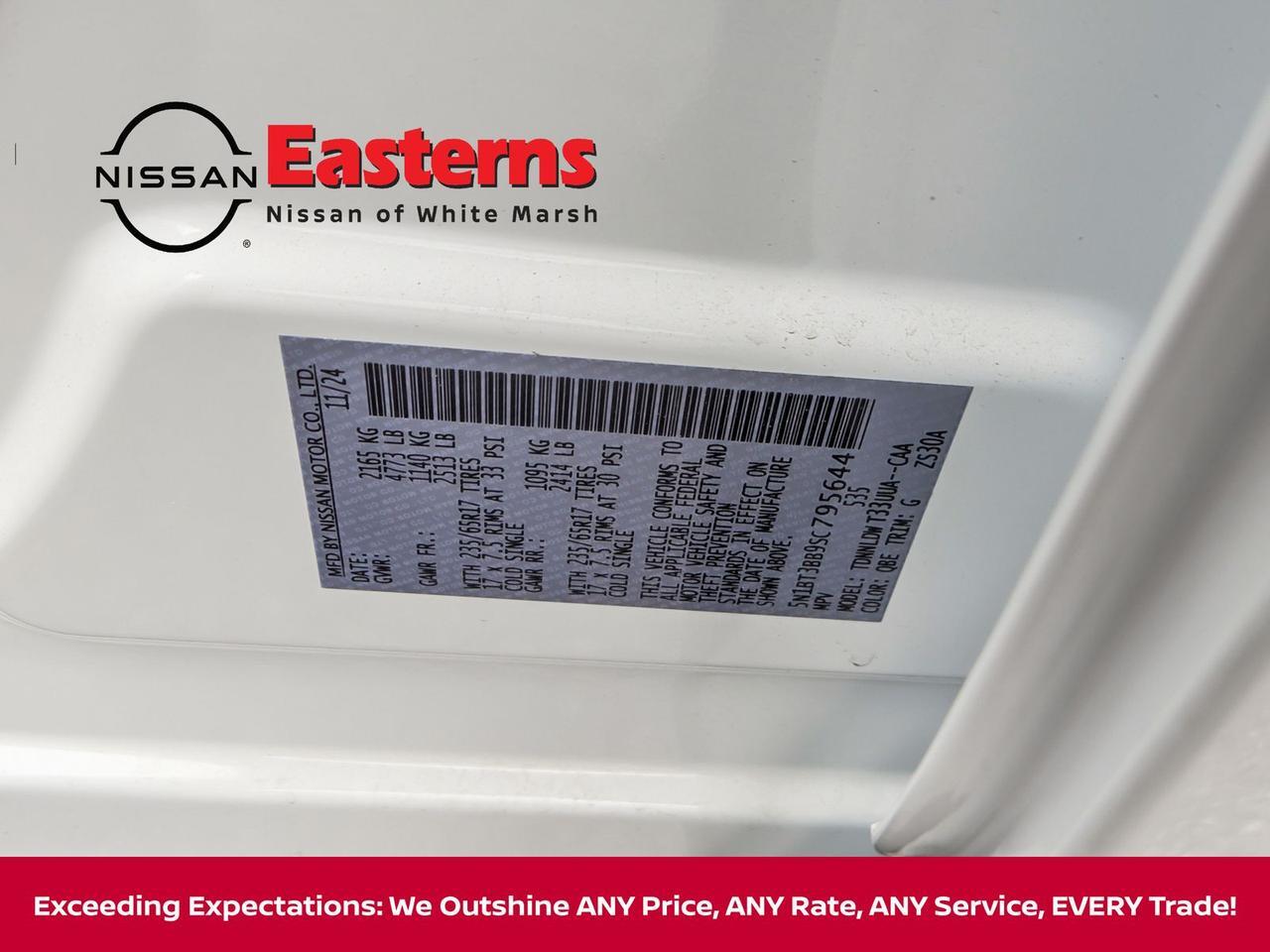 2025 Nissan Rogue Rock Creek White Marsh MD