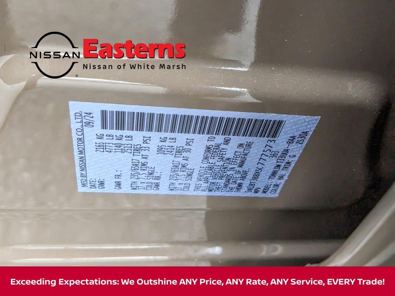 2025 Nissan Rogue Rock Creek White Marsh MD