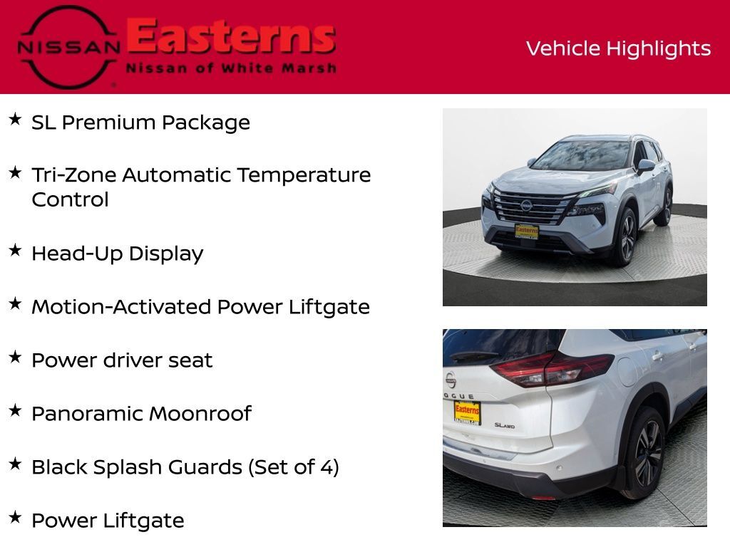 2025 Nissan Rogue SL White Marsh MD