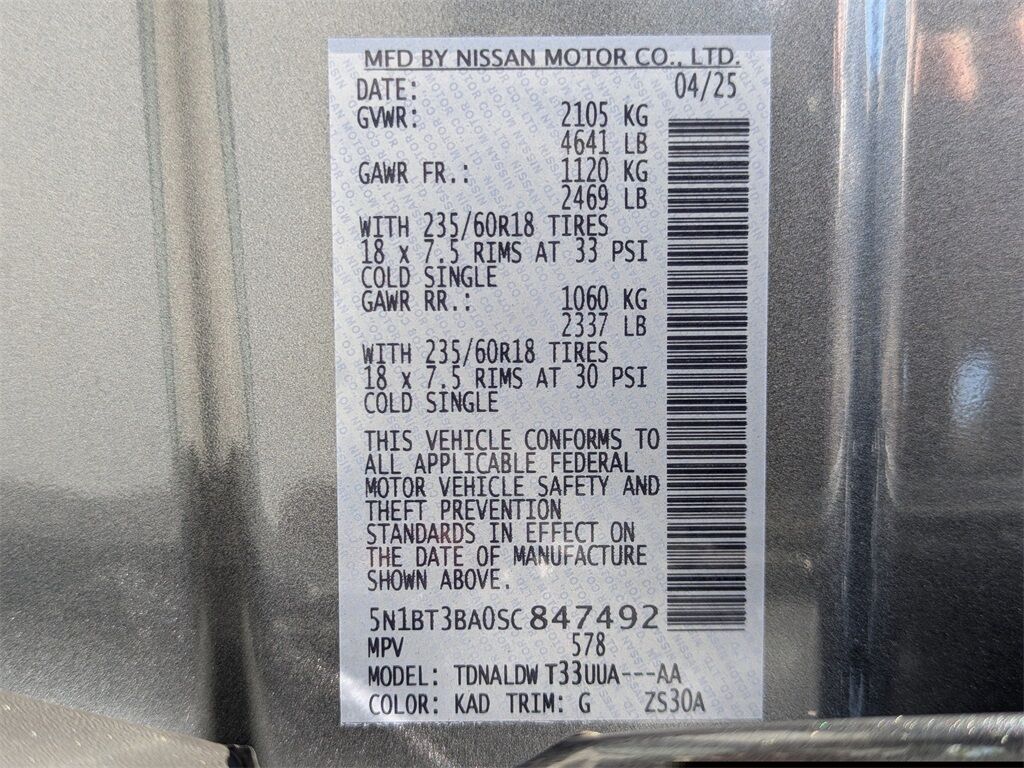 2025 Nissan Rogue SV Kennesaw GA