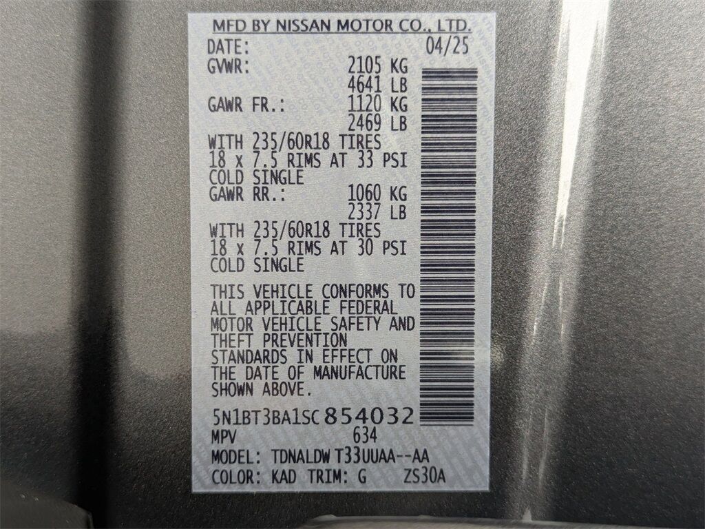 2025 Nissan Rogue SV Kennesaw GA