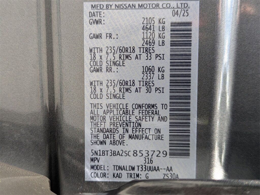 2025 Nissan Rogue SV Kennesaw GA