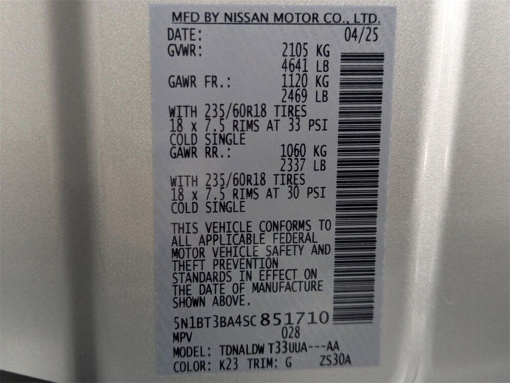 2025 Nissan Rogue SV Kennesaw GA