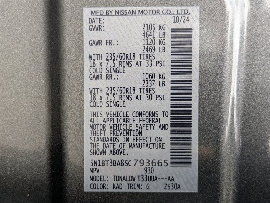 2025 Nissan Rogue SV Kennesaw GA