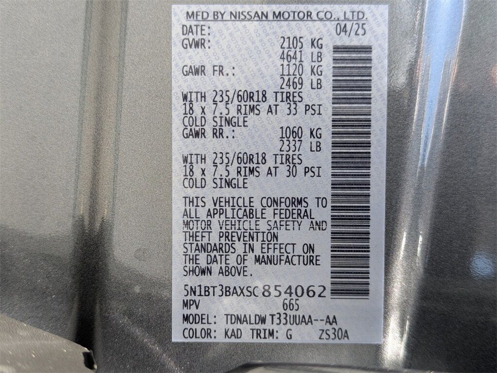 2025 Nissan Rogue SV Kennesaw GA