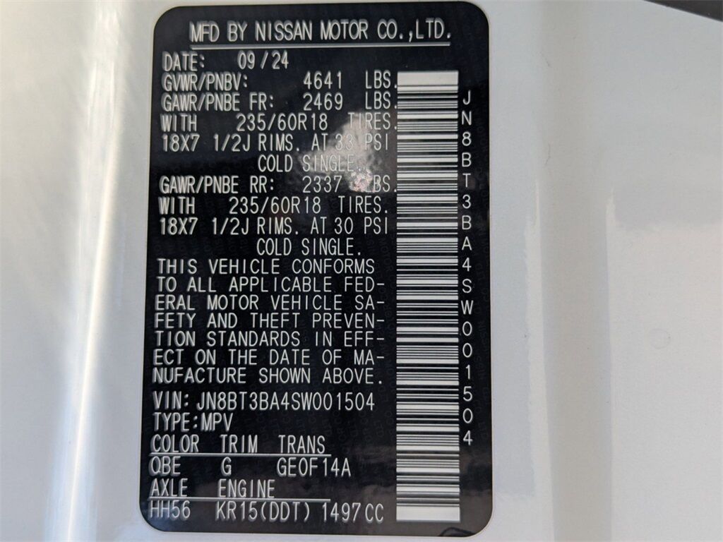 2025 Nissan Rogue SV Kennesaw GA