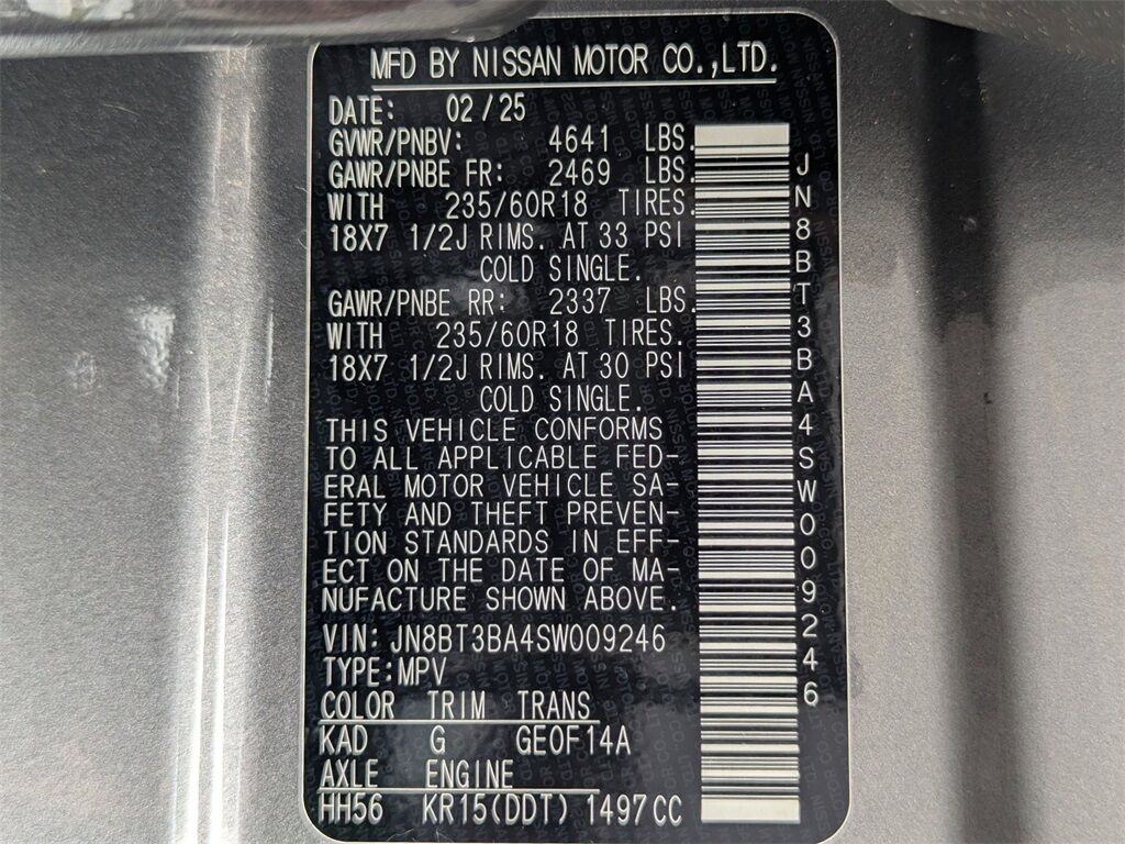 2025 Nissan Rogue SV Kennesaw GA