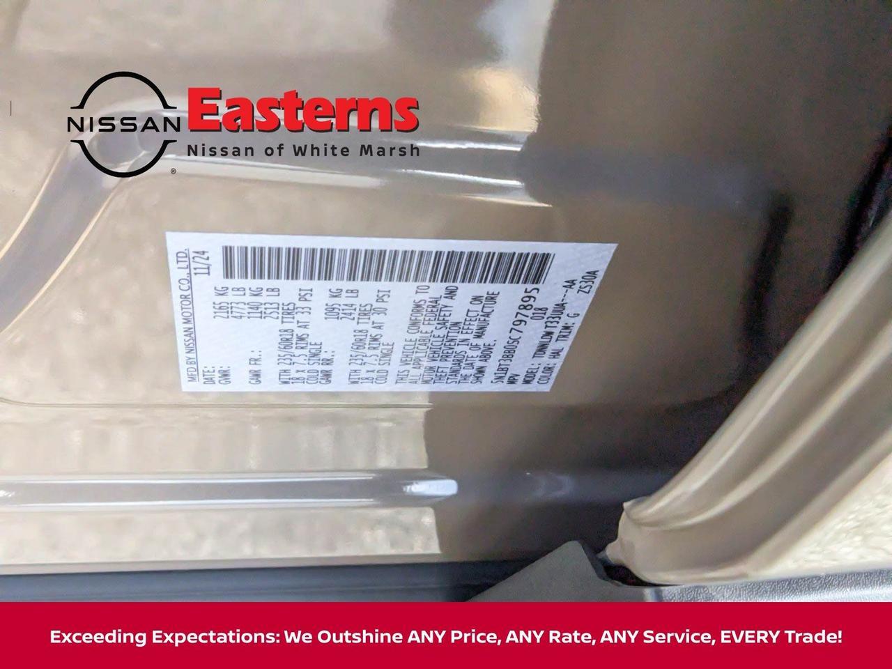 2025 Nissan Rogue SV White Marsh MD