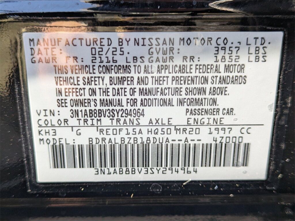 2025 Nissan Sentra S Kennesaw GA