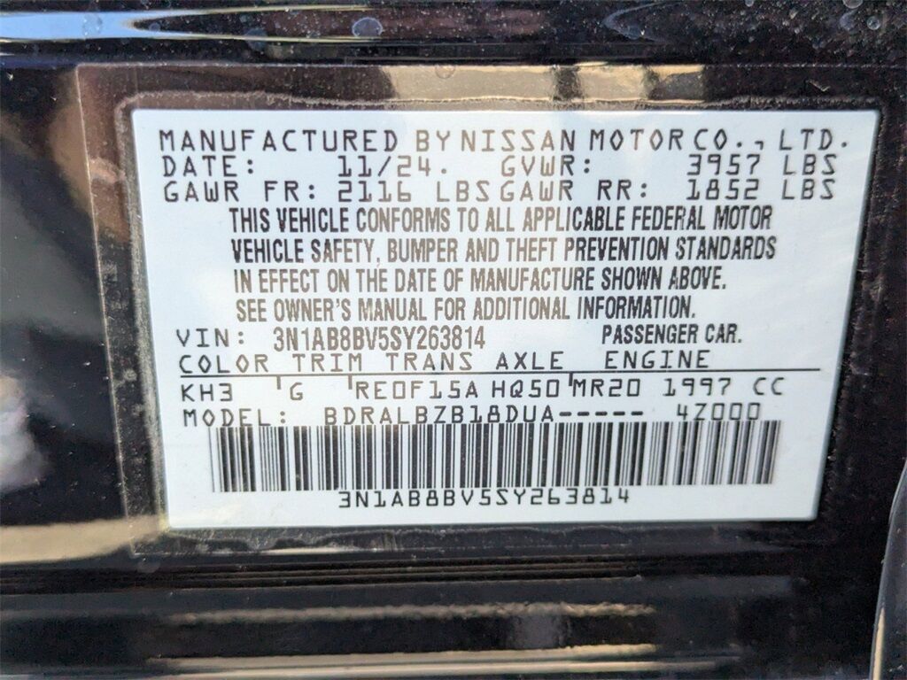 2025 Nissan Sentra S Kennesaw GA