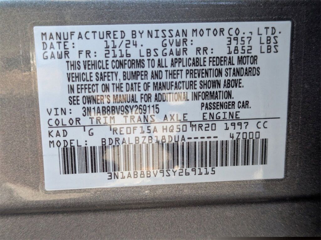 2025 Nissan Sentra S Kennesaw GA