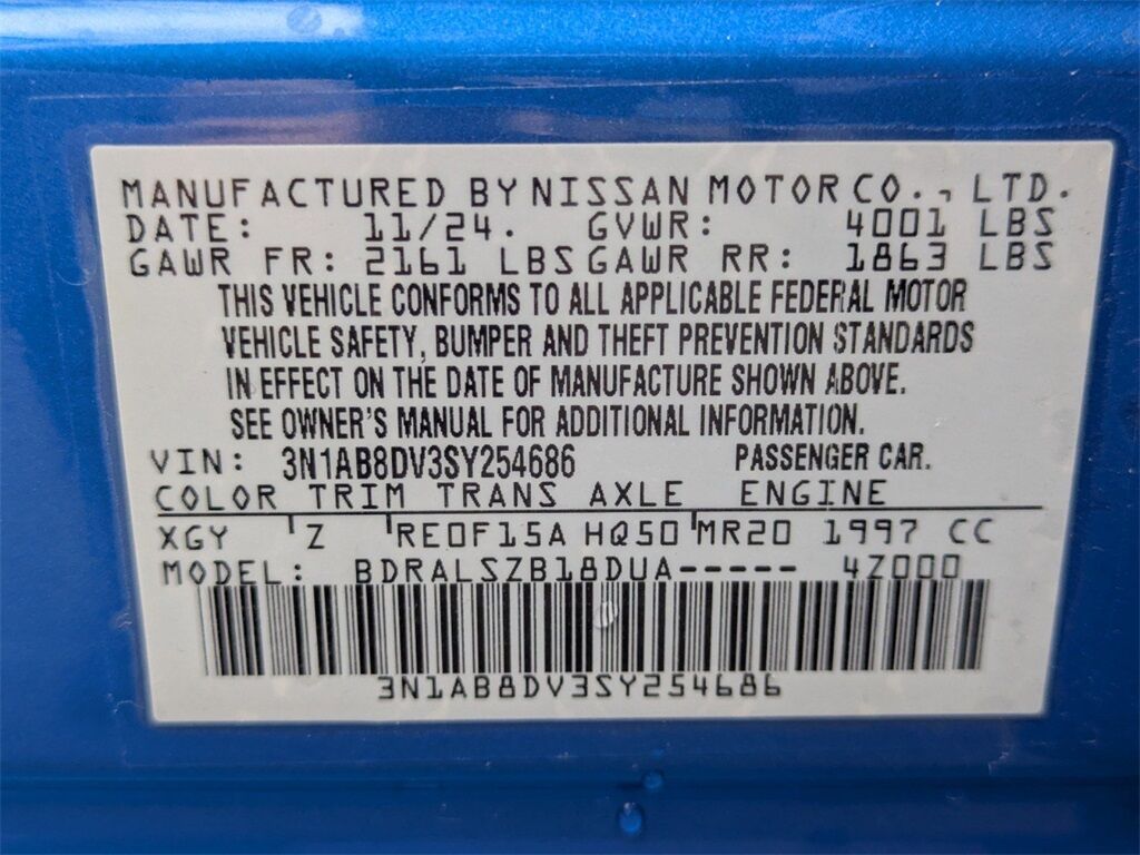 2025 Nissan Sentra SR Kennesaw GA