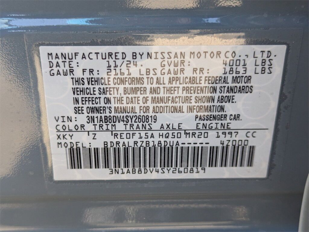 2025 Nissan Sentra SR Kennesaw GA