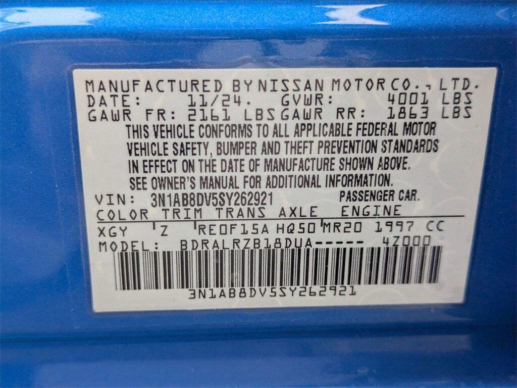 2025 Nissan Sentra SR Kennesaw GA