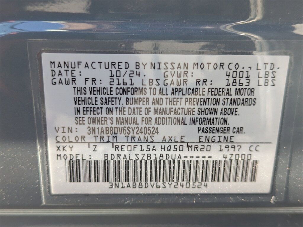 2025 Nissan Sentra SR Kennesaw GA