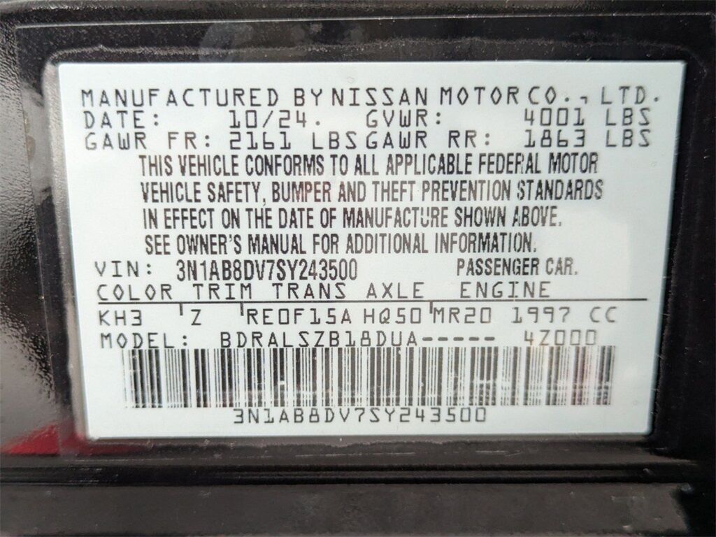2025 Nissan Sentra SR Kennesaw GA