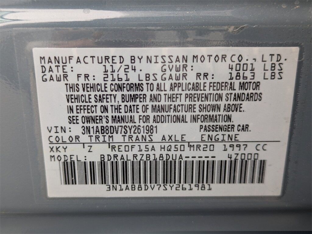 2025 Nissan Sentra SR Kennesaw GA