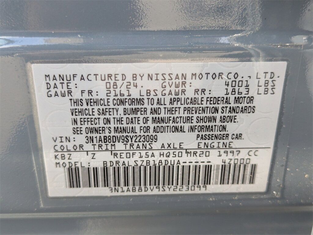 2025 Nissan Sentra SR Kennesaw GA