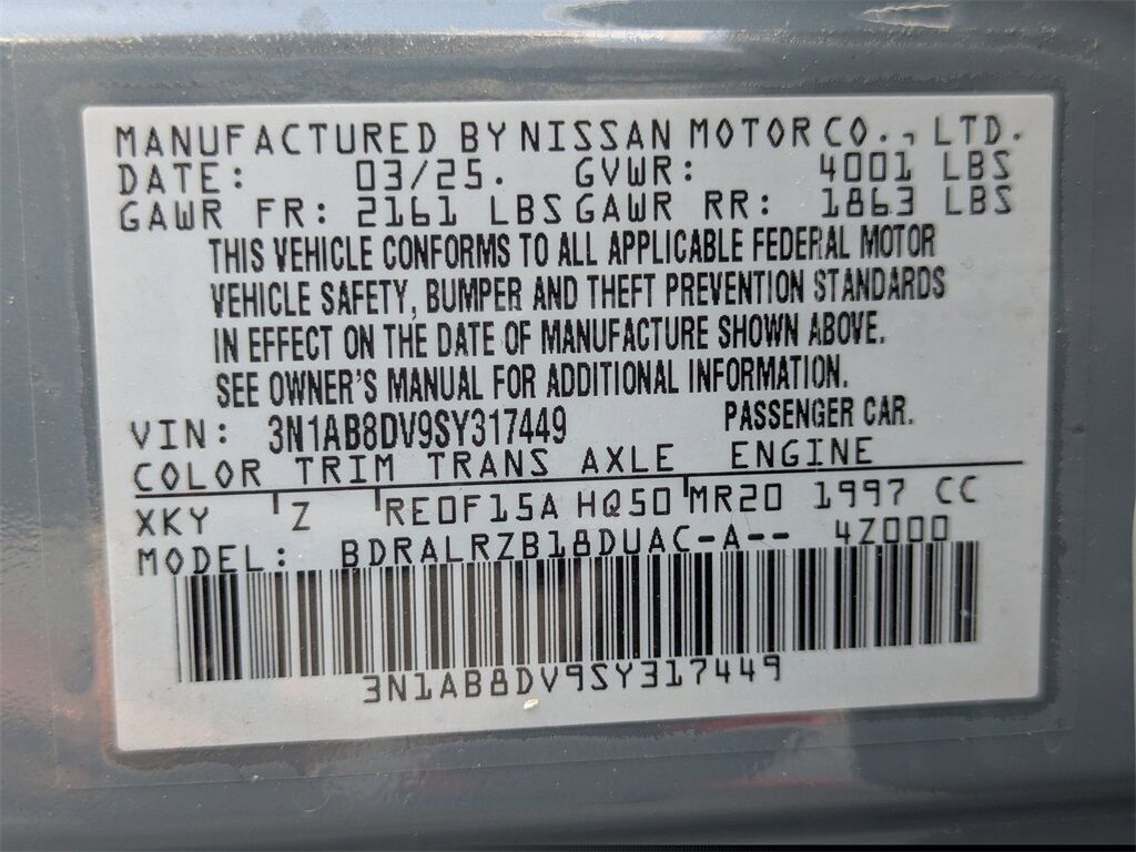2025 Nissan Sentra SR Kennesaw GA