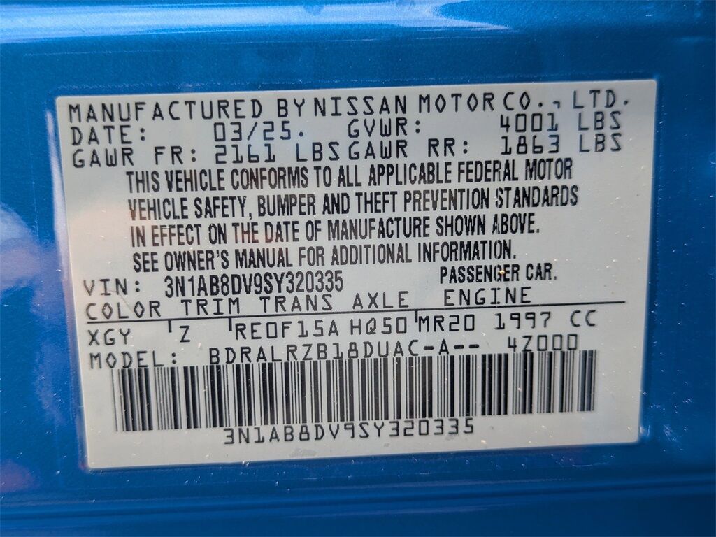 2025 Nissan Sentra SR Kennesaw GA