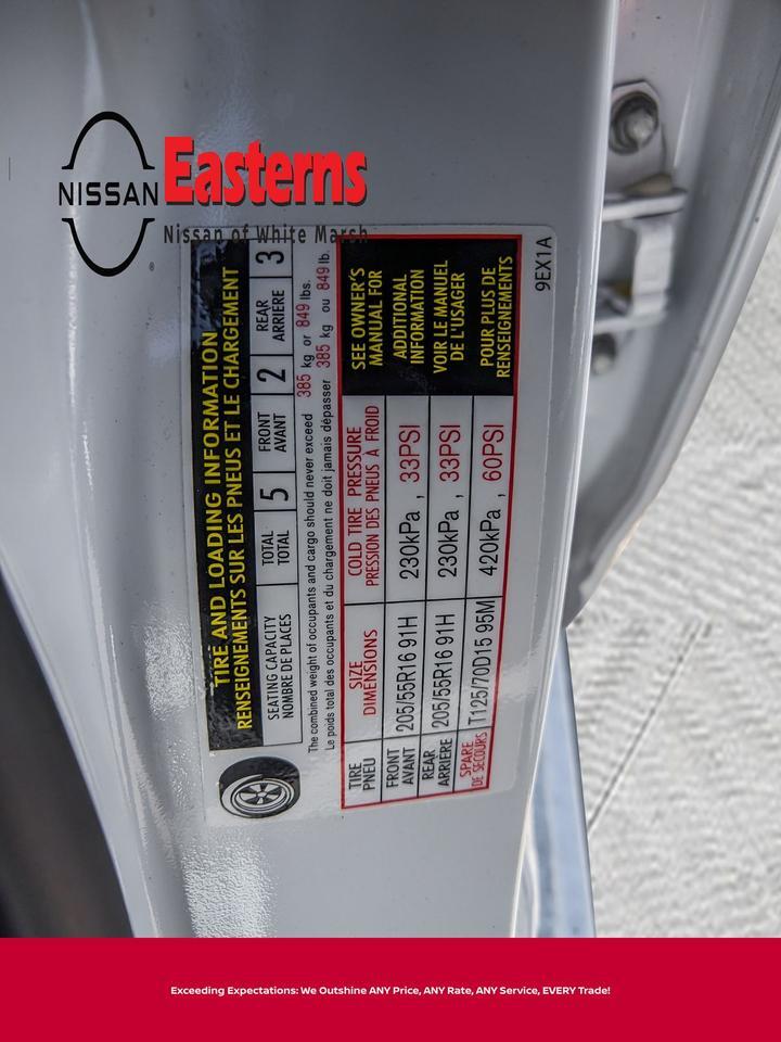 2025 Nissan Versa 1.6 S White Marsh MD