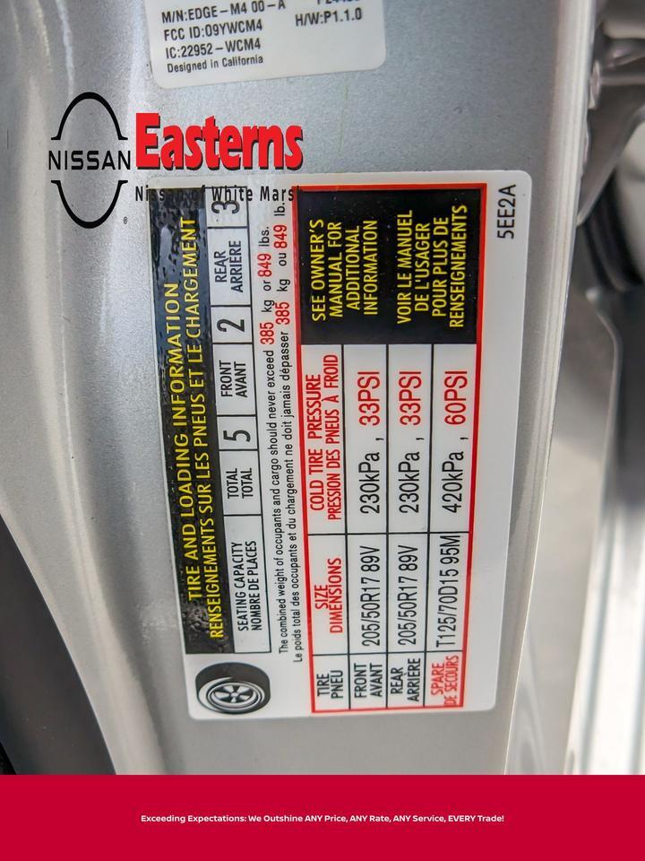 2025 Nissan Versa 1.6 SR White Marsh MD