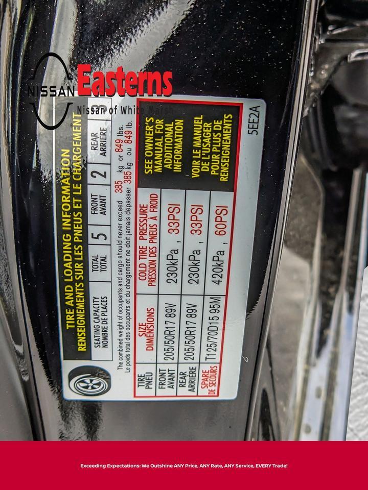 2025 Nissan Versa 1.6 SR White Marsh MD