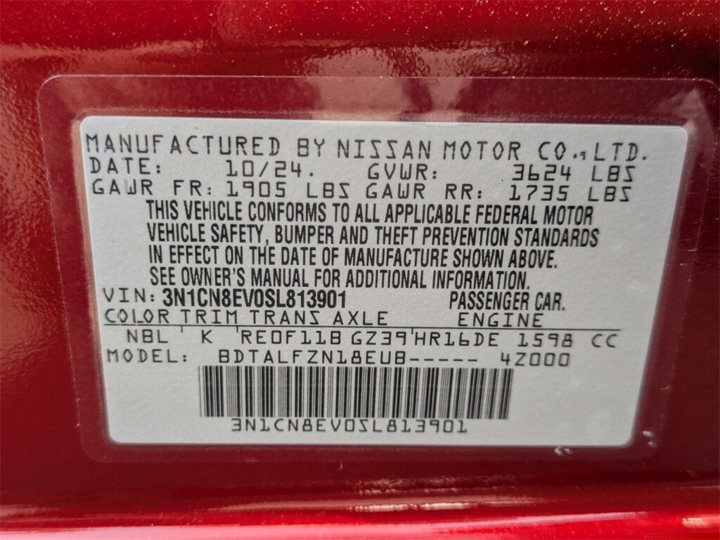 2025 Nissan Versa 1.6 SV Kennesaw GA