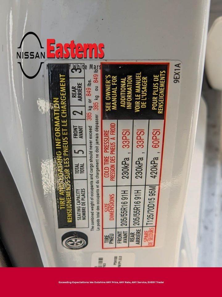 2025 Nissan Versa 1.6 SV White Marsh MD