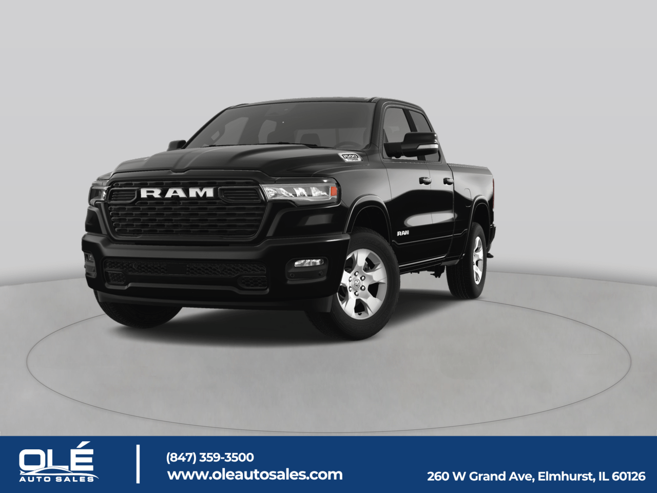 2025 Ram 1500 BIG HORN QUAD CAB 4X4 6'4' BOX