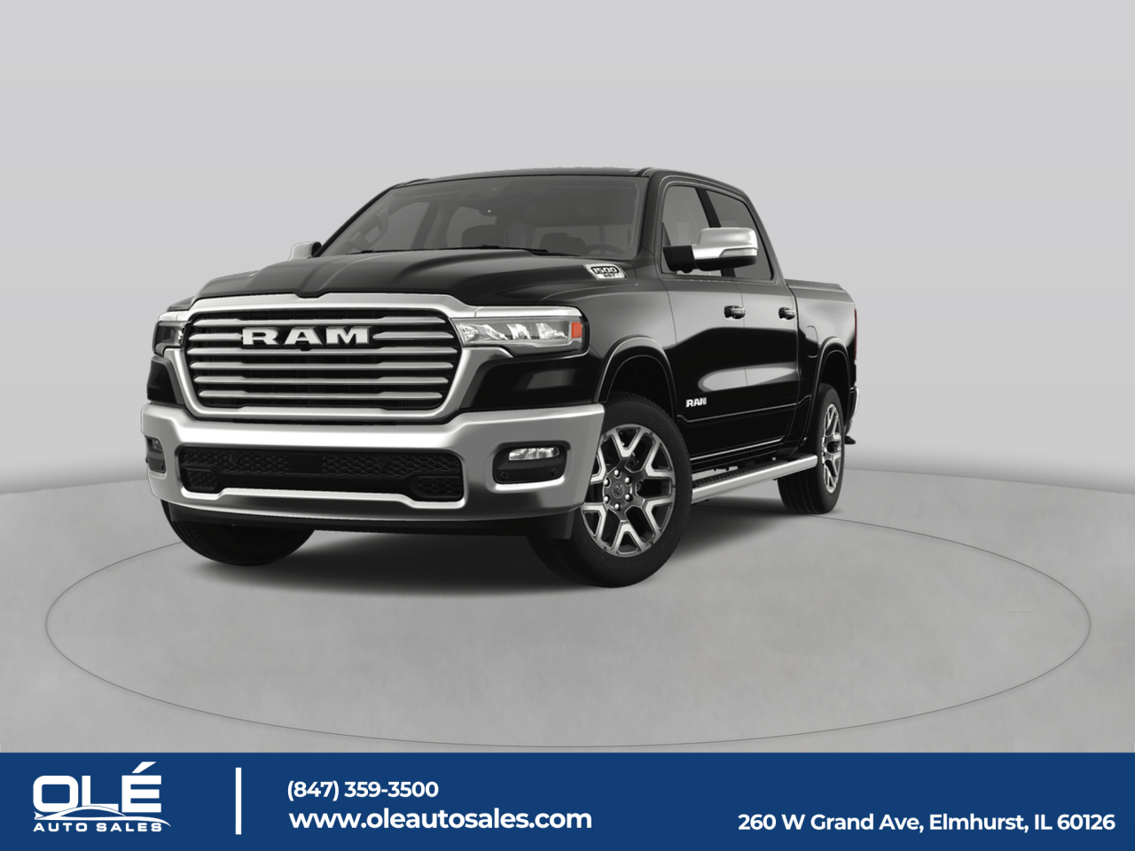 2025 Ram 1500 LARAMIE CREW CAB 4X4 5'7' BOX