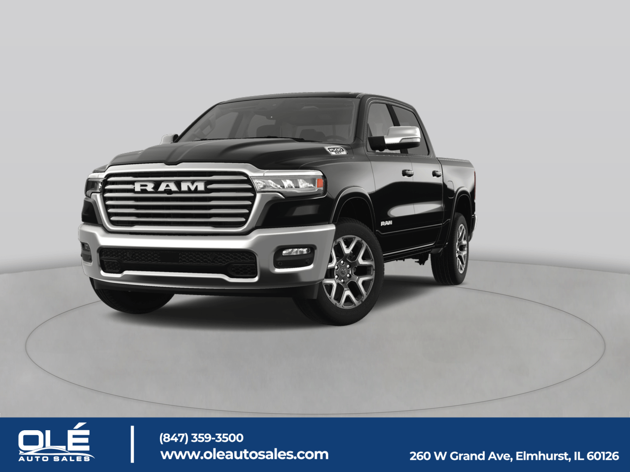 2025 Ram 1500 LARAMIE CREW CAB 4X4 5'7' BOX
