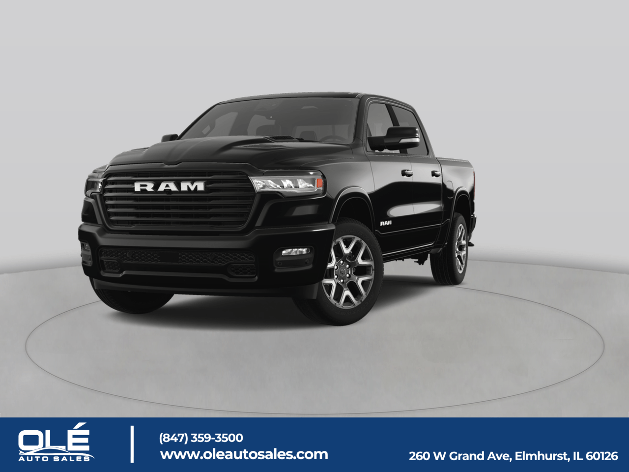 2025 Ram 1500 LARAMIE CREW CAB 4X4 5'7' BOX