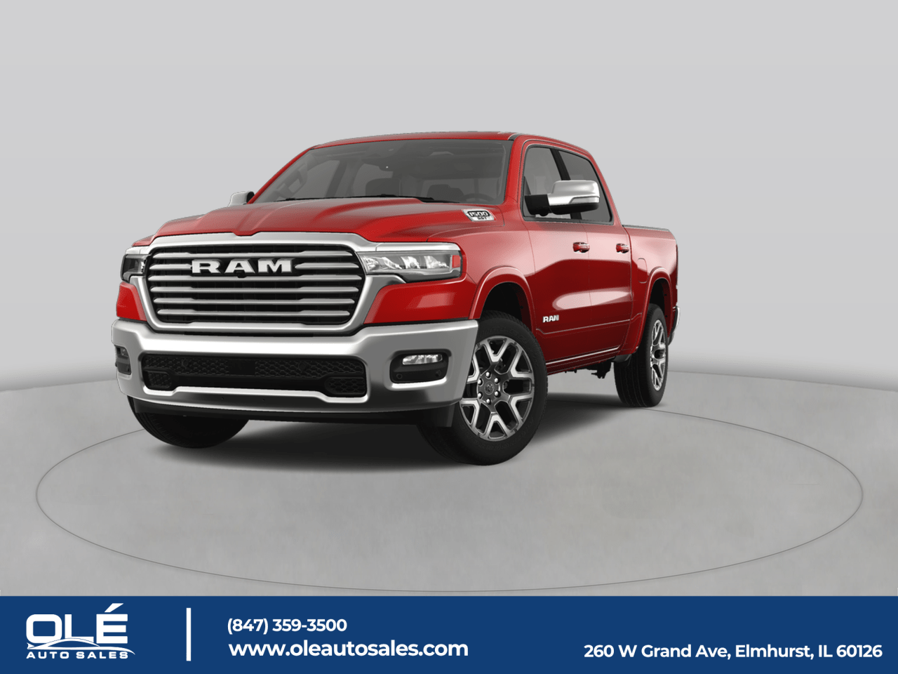 2025 Ram 1500 LARAMIE CREW CAB 4X4 5'7' BOX