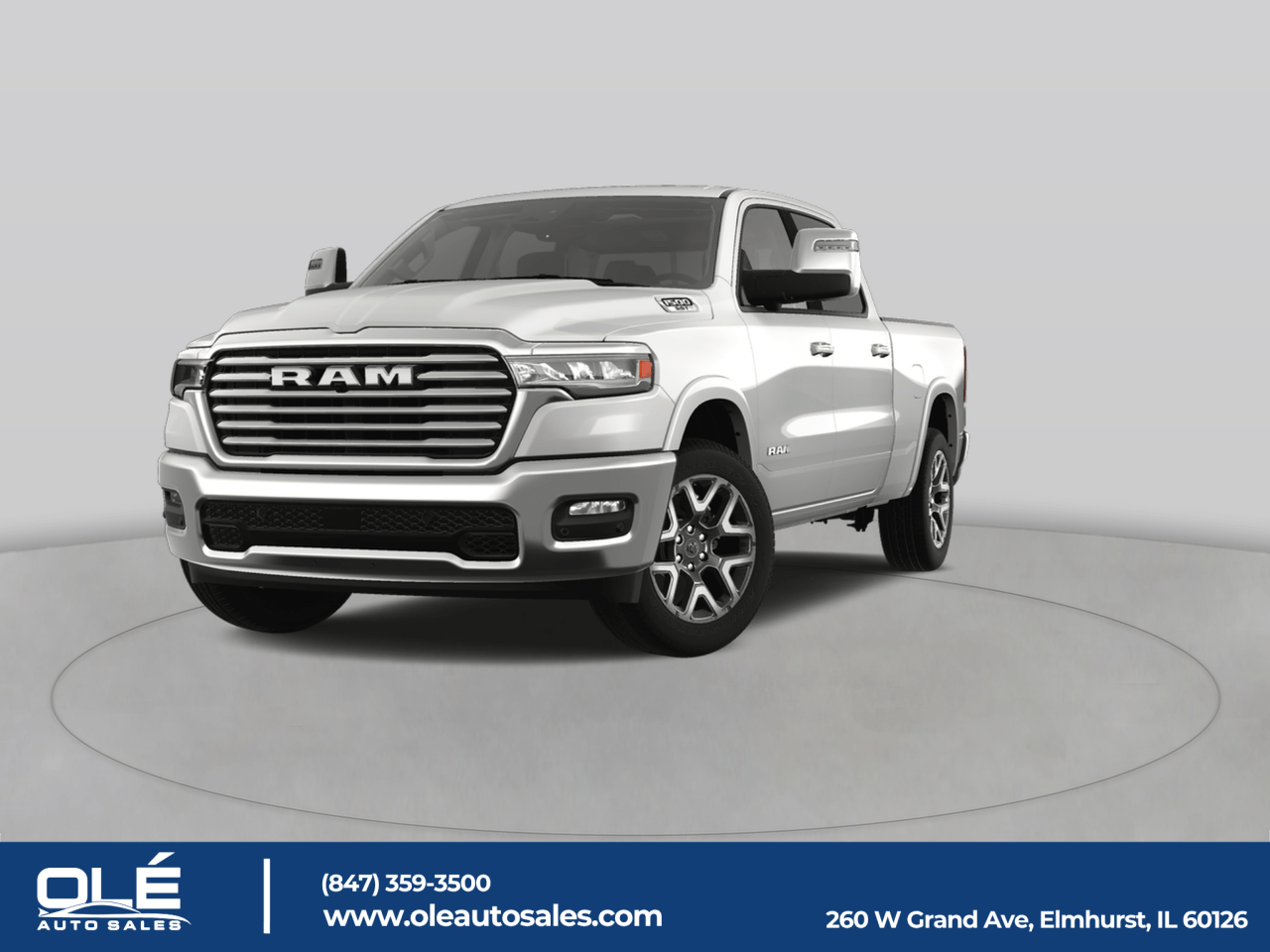 2025 Ram 1500 LARAMIE CREW CAB 4X4 6'4' BOX