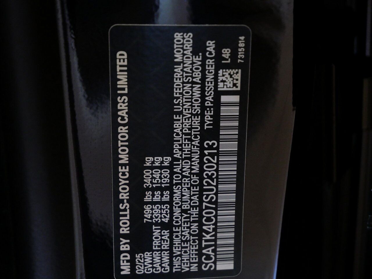 2025 Rolls-Royce Black Badge Spectre Lawrence KS