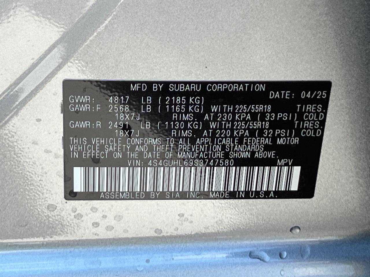 2025 Subaru Crosstrek Limited Hagerstown MD