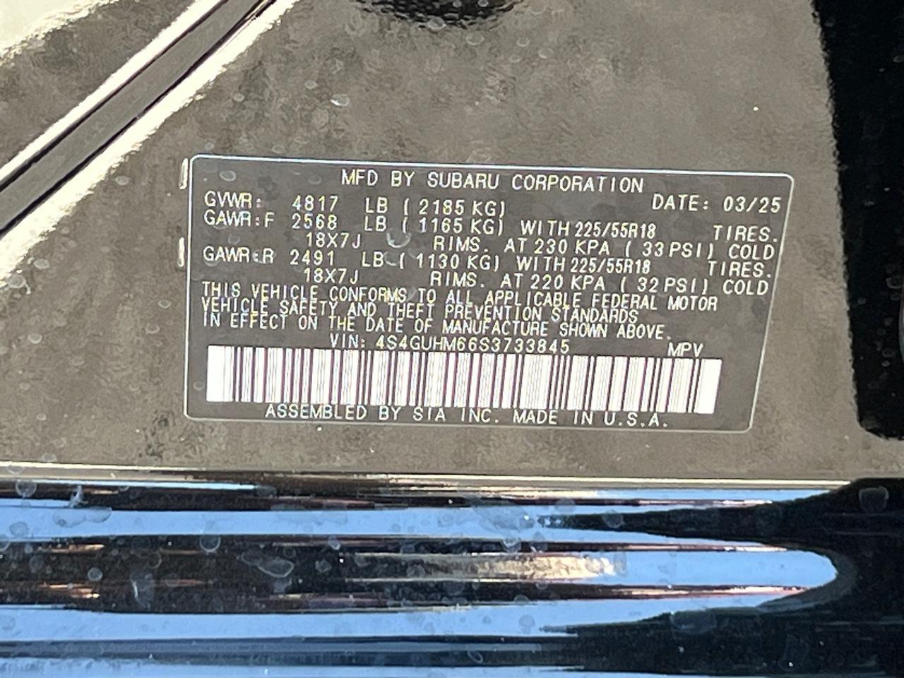 2025 Subaru Crosstrek Limited Hagerstown MD