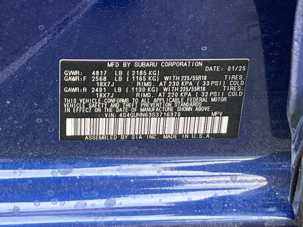 2025 Subaru Crosstrek Limited Hagerstown MD