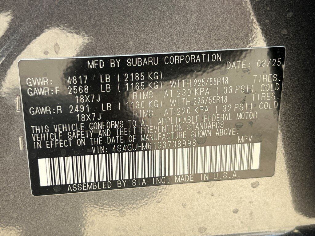 2025 Subaru Crosstrek Limited Springfield VA