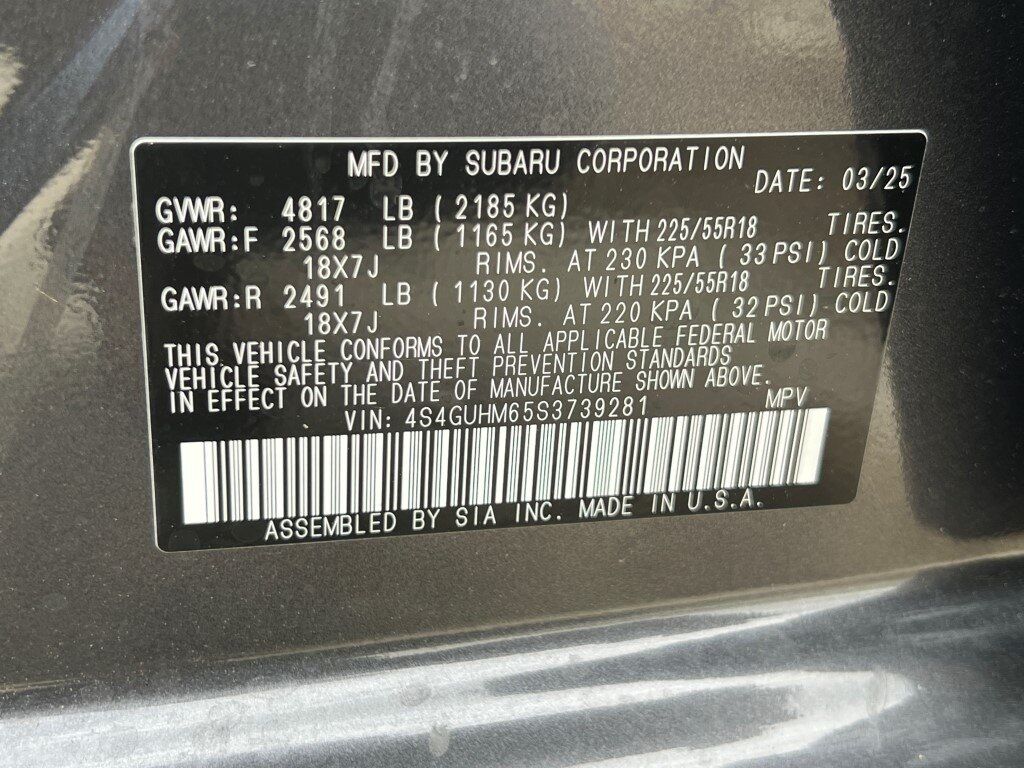 2025 Subaru Crosstrek Limited Springfield VA