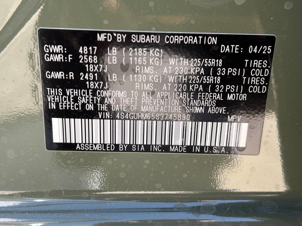 2025 Subaru Crosstrek Limited Springfield VA