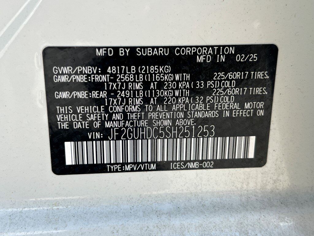 2025 Subaru Crosstrek Premium Springfield VA